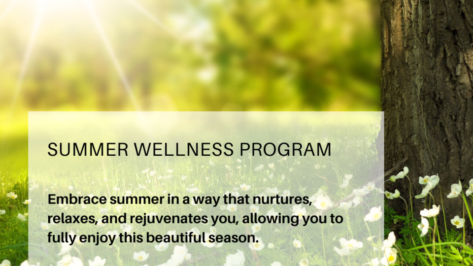 Summer Wellness Program