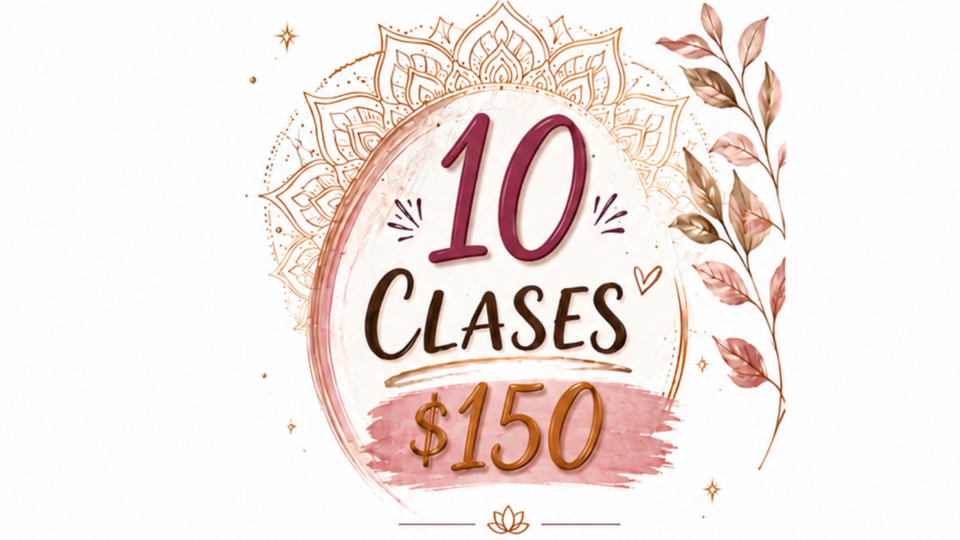 10 CLASES $150