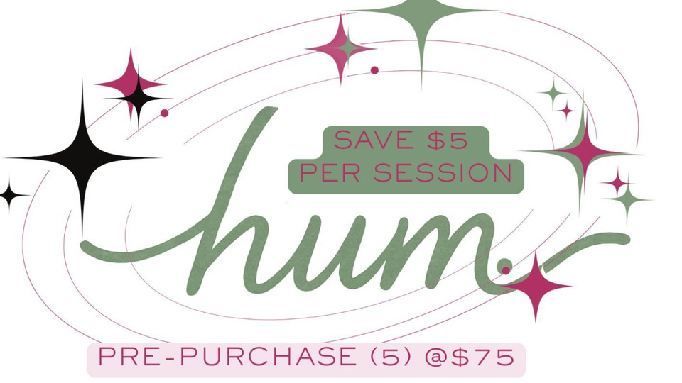 5 SESSION PUNCH CARD