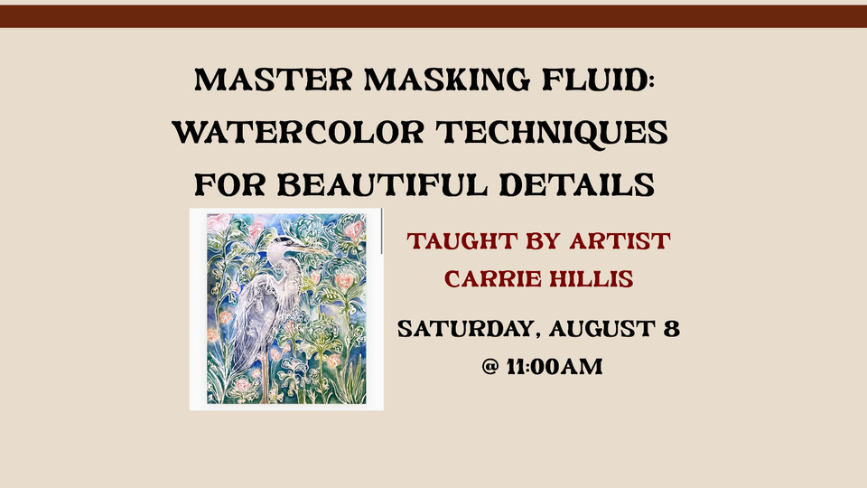 Master Masking Fluid: Watercolor Techniques for Beautiful Details