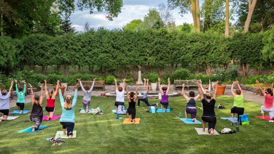 Yoga in the Gardens
