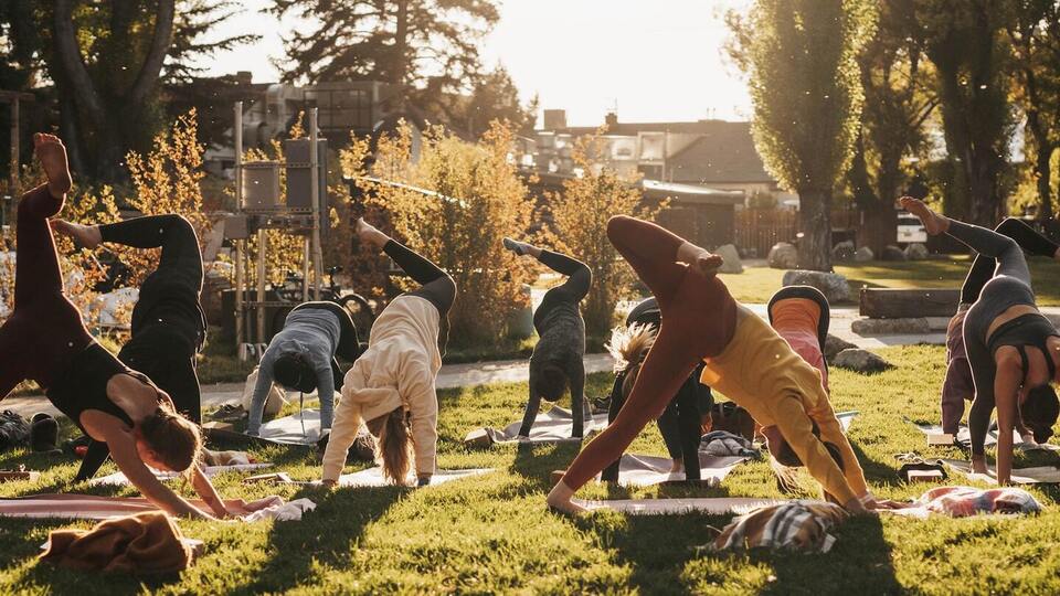Yoga at the Farm