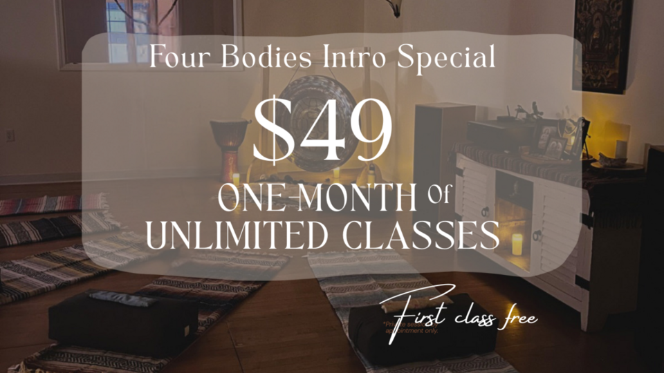 Four Bodies Intro Special + Membership