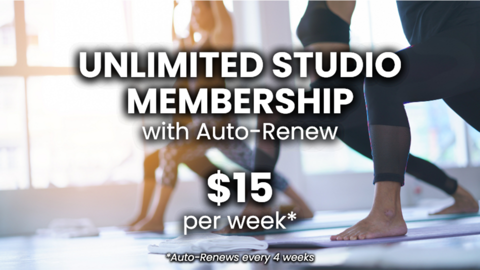 Unlimited Studio Membership w/ Auto-Renew