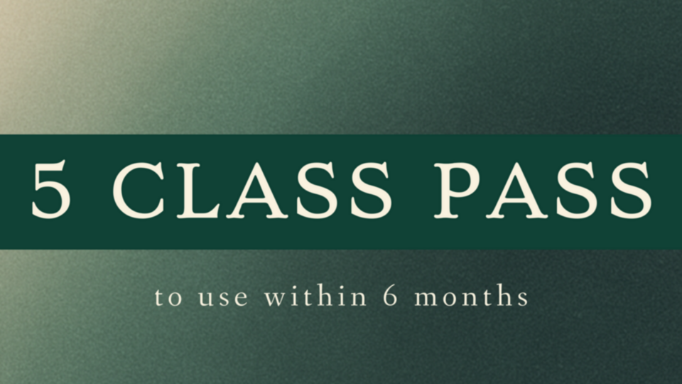 5-Class Pass