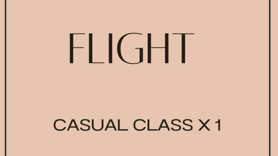 Casual Class Flight