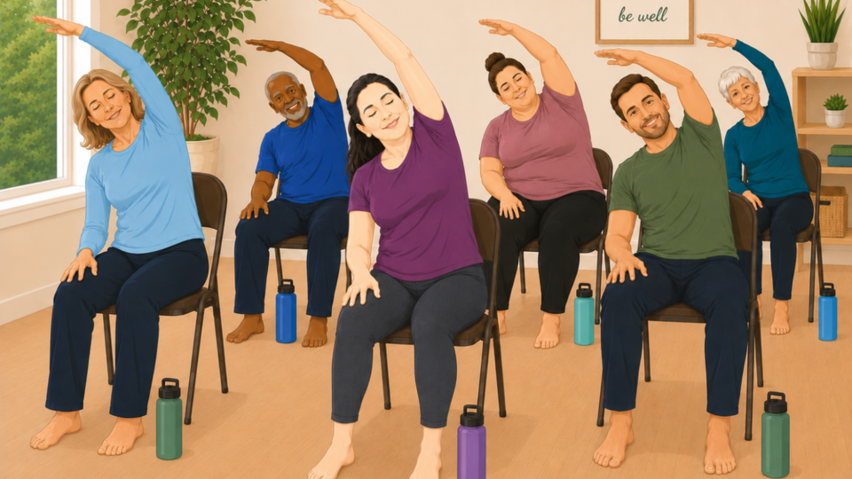 Chair Yoga at Church