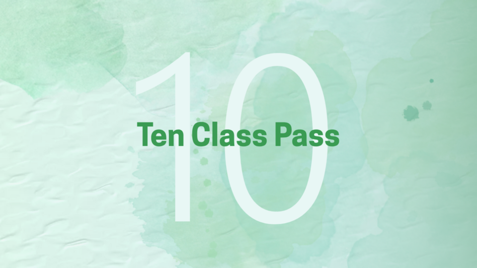 Ten Class Pass
