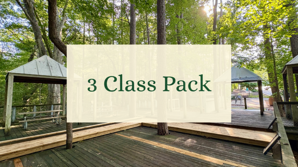 Yoga in the Woods: 3 Class Pack