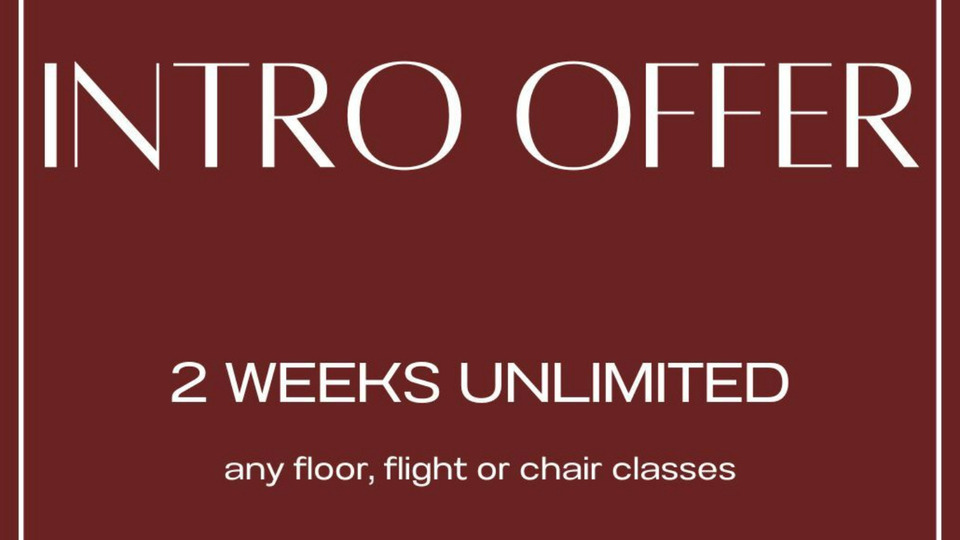 INTRODUCTORY OFFER 2 weeks unlimited