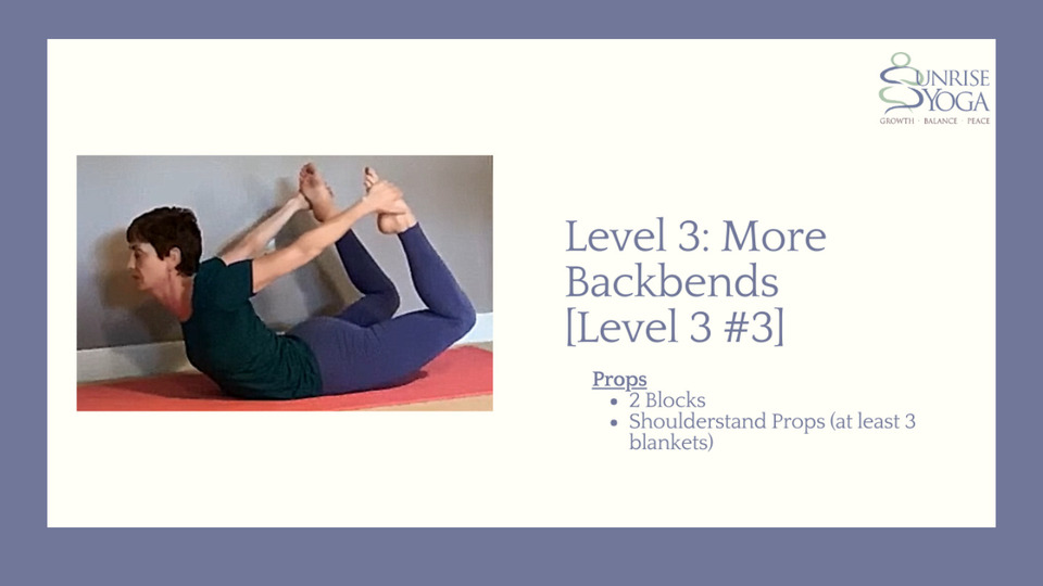 Level 3 backbends - 39 minutes