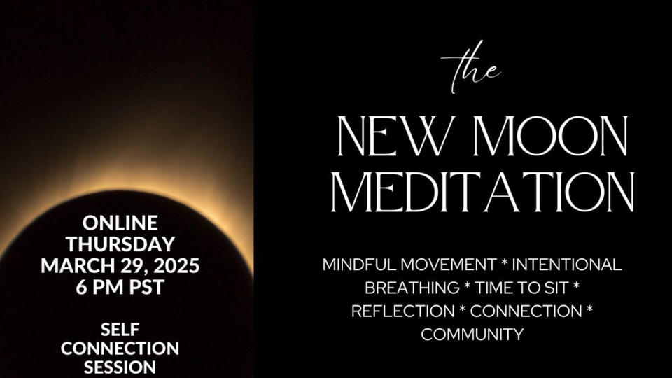 New Moon Self Connection Session (MARCH 2025)