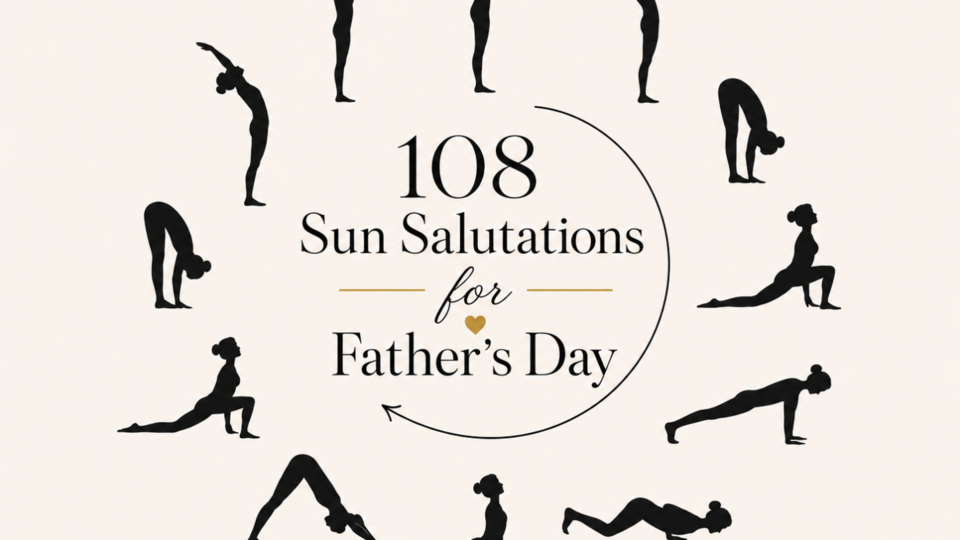 FREE Community Yoga Class: 108 Sun Salutations for Father's Day 
