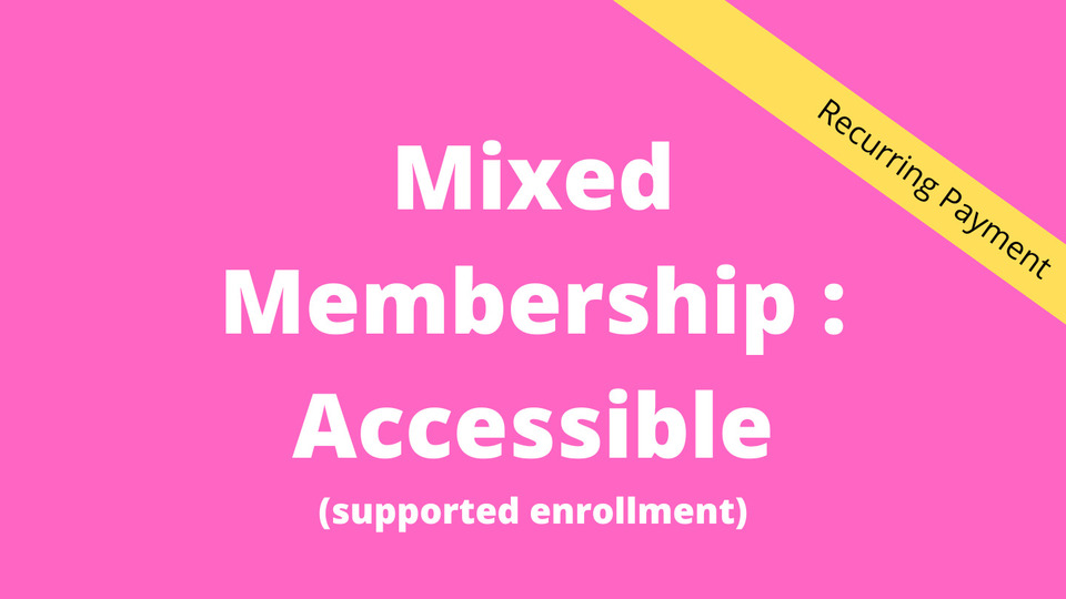 Mixed Membership  ::  Accessible