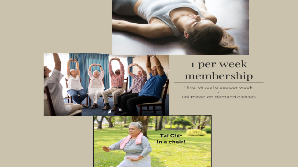 1 class per week Auto-renew Membership + On demand