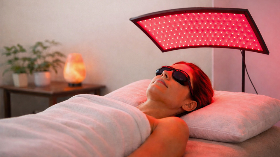 Red Light Therapy Session