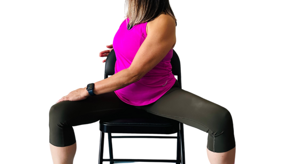 Online Chair Yoga, 60 minute - Wednesday - January - 6 weeks series