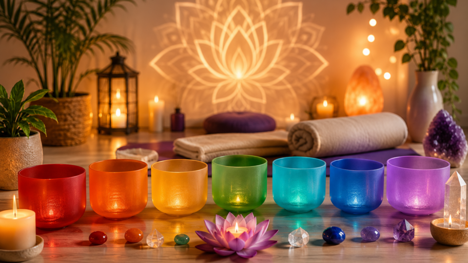 Sacred Chakra Journey: Restorative Yoga • Reiki • Crystal Sound Healing