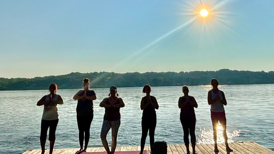 (Morning) Yoga on the Dock☀️or Indoors (10 Class Pass)