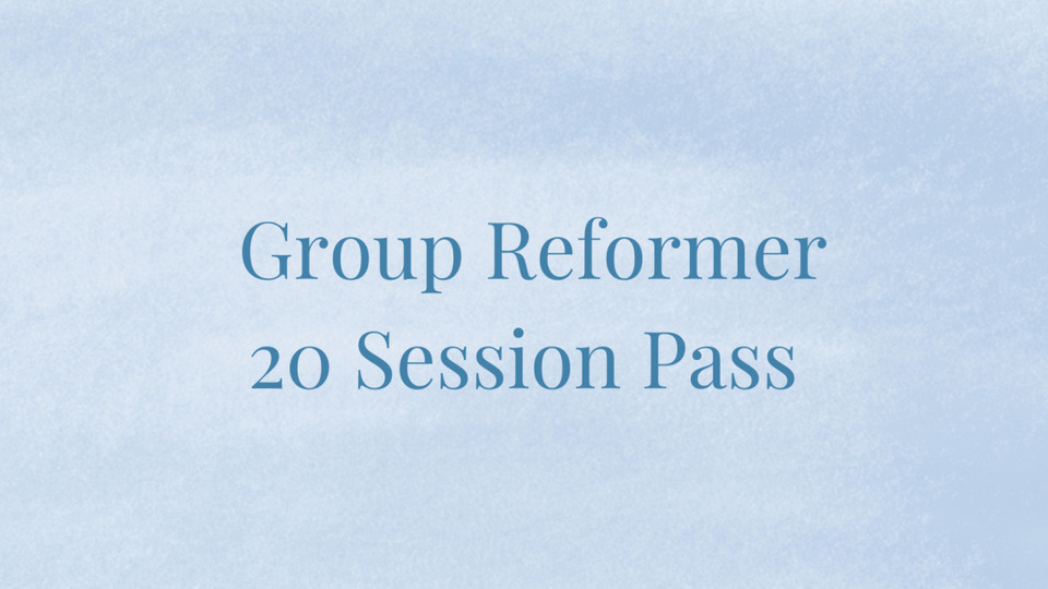 Reformer Class Pass - 20  