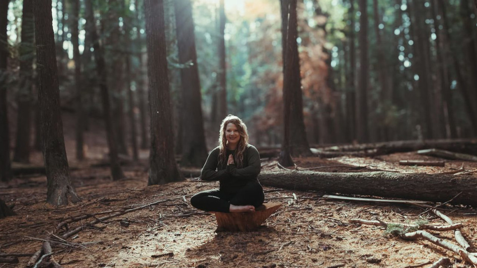 Yoga in the Cedars