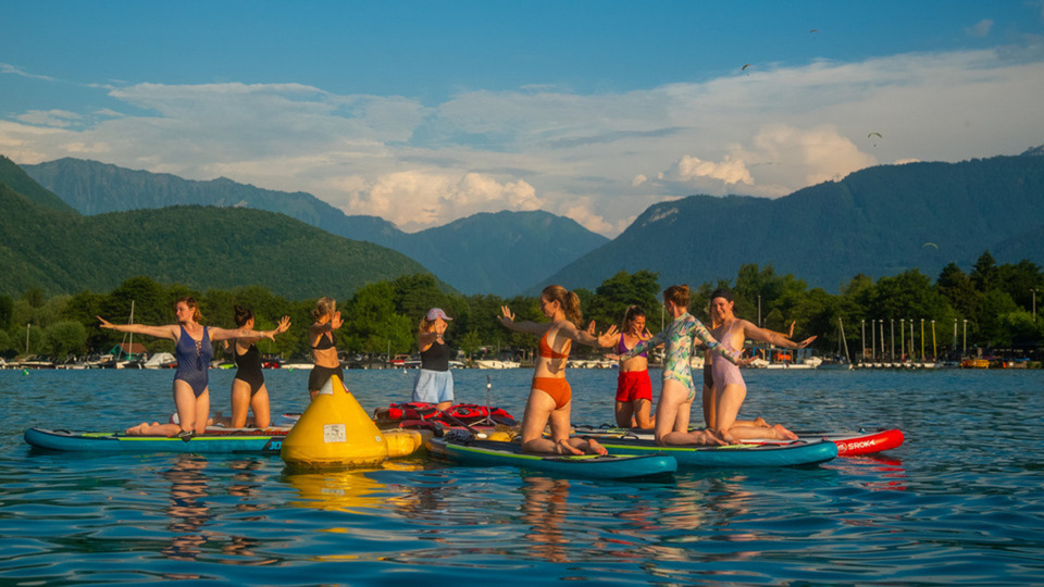 Paddle Yoga : Carte 3 cours
