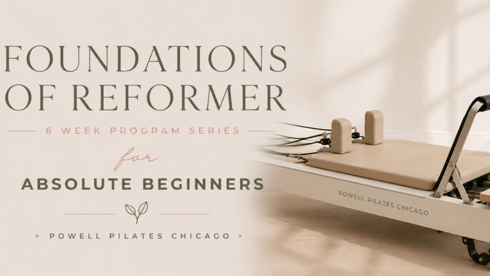 Foundations of Reformer: 6 Week Program Series
