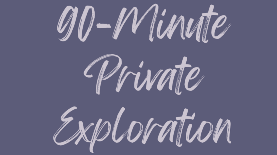 90-minute private yoga exploration session