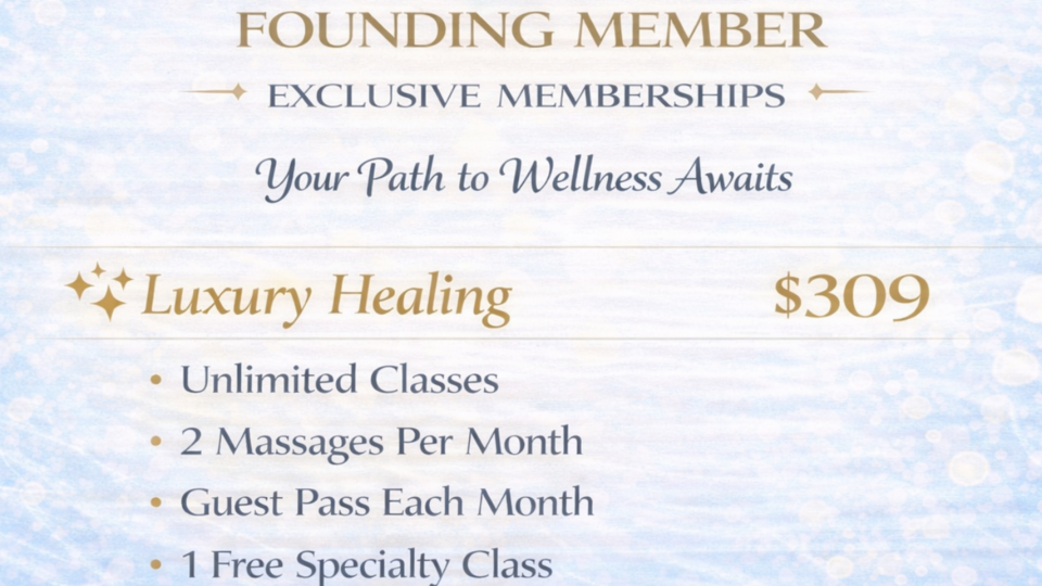Luxury Healing Membership