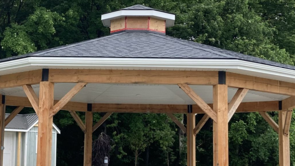 Yoga in Garden of Hope Pavilion
