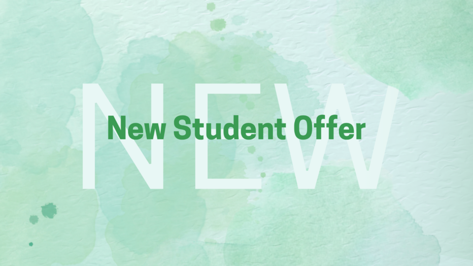 New Student Offer