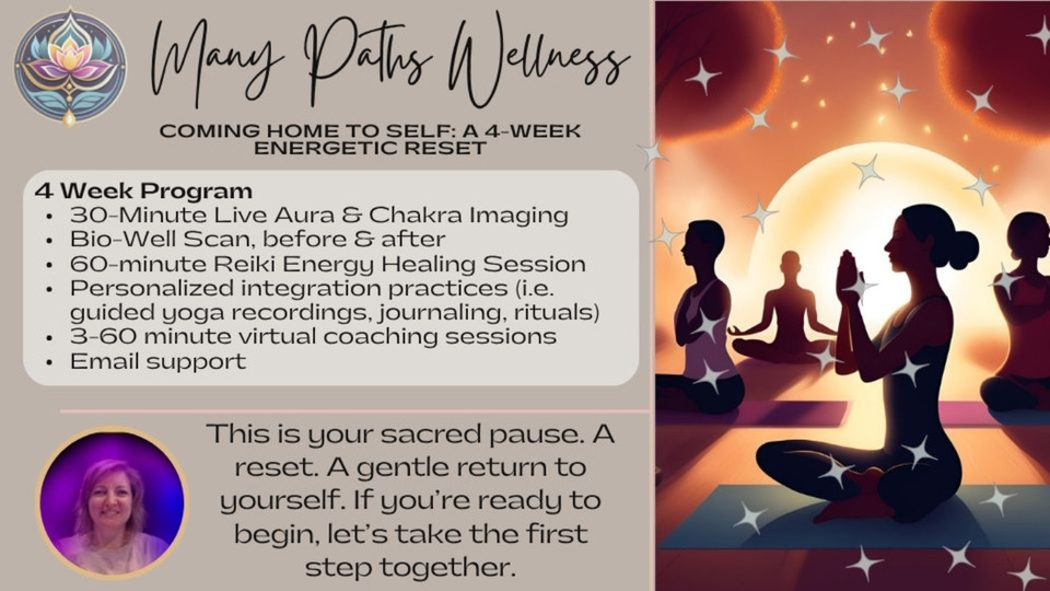 🌿 Coming Home to Self: A 4-Week Energetic Reset