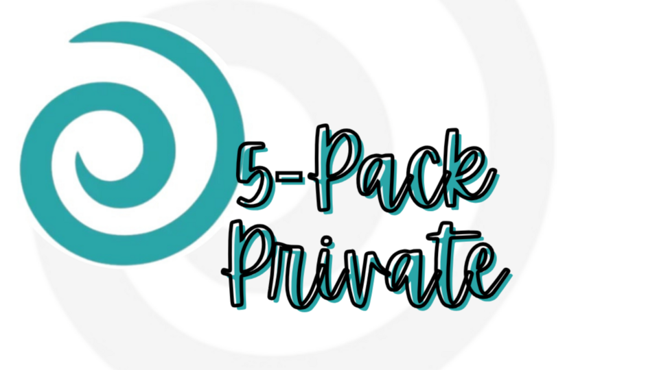 Private Lessons- 5 Pack
