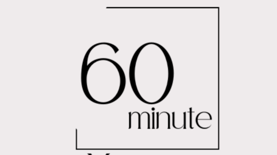 3 - 60 Minute Sessions