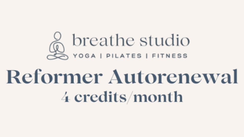 4 Reformer Classes per Month Autorenewal