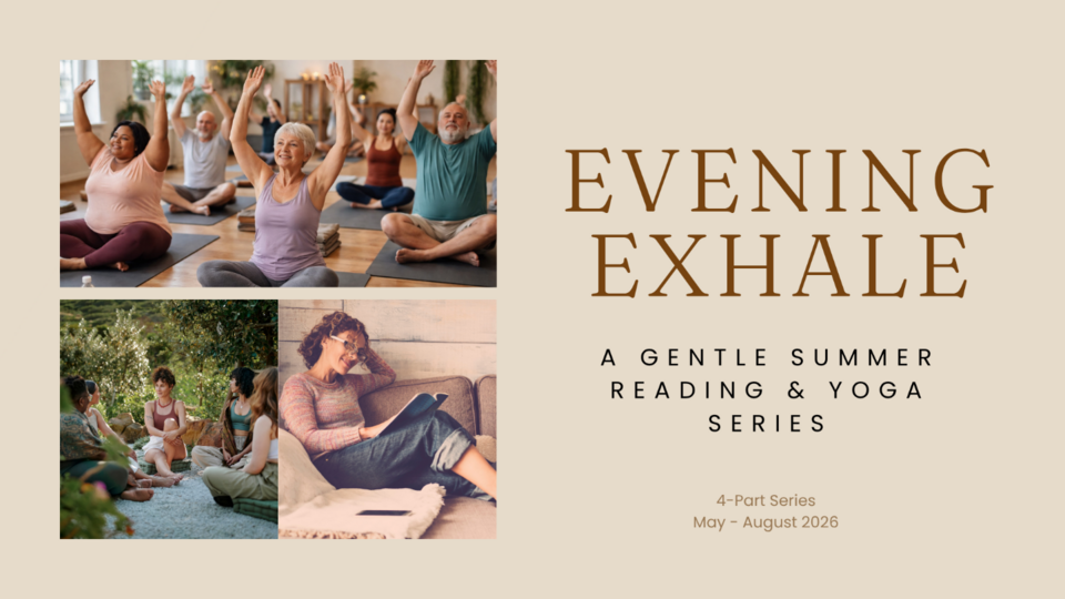 Evening Exhale: Summer Reading Series Pass