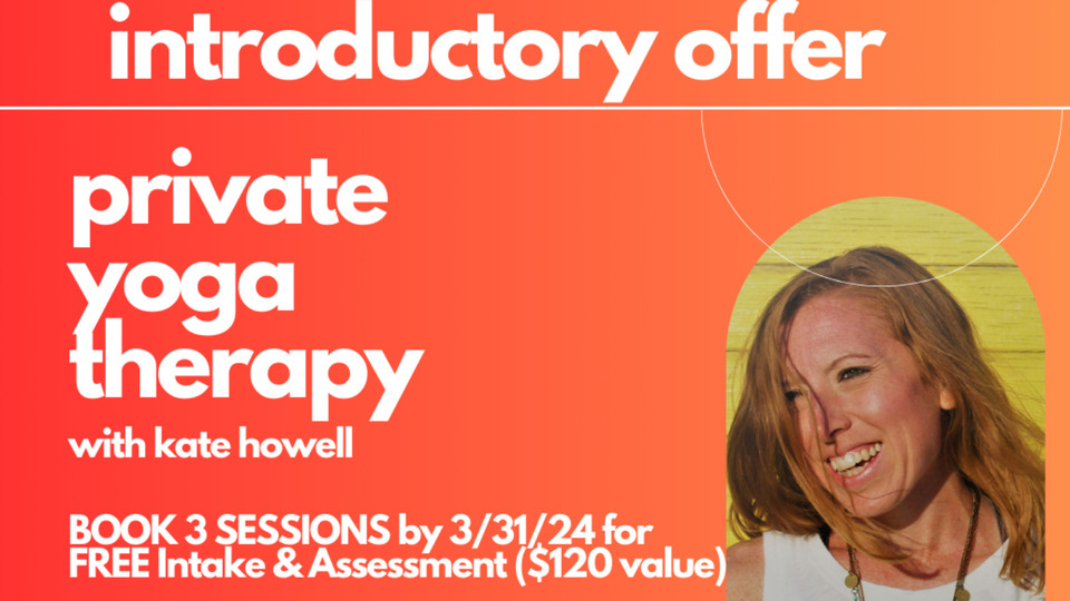 INTRODUCTORY Yoga Therapy Package (NEW CLIENT ONLY)
