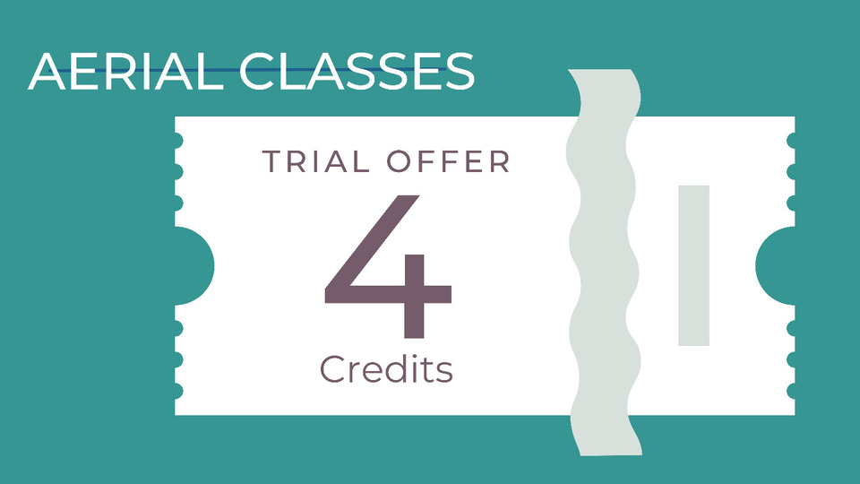 Aerial Classes | Trial Offer: 4 Credits