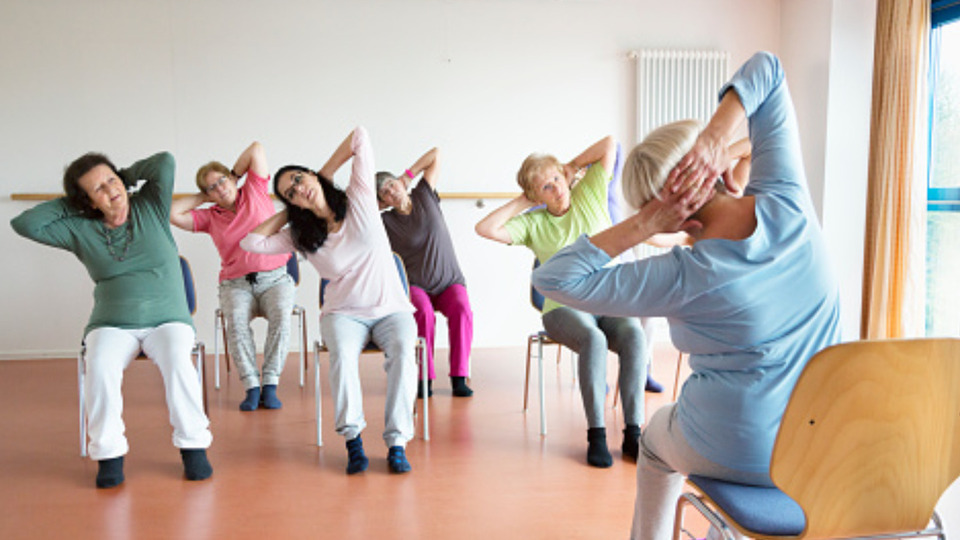 12 Online Clothing Fitness/Yoga or chair class