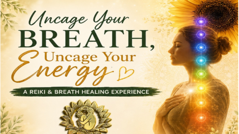 Uncage Your Breath, Uncage Your Energy: Reiki & Breath Experience