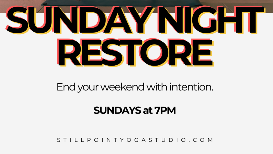 Restorative Yoga - Zoom