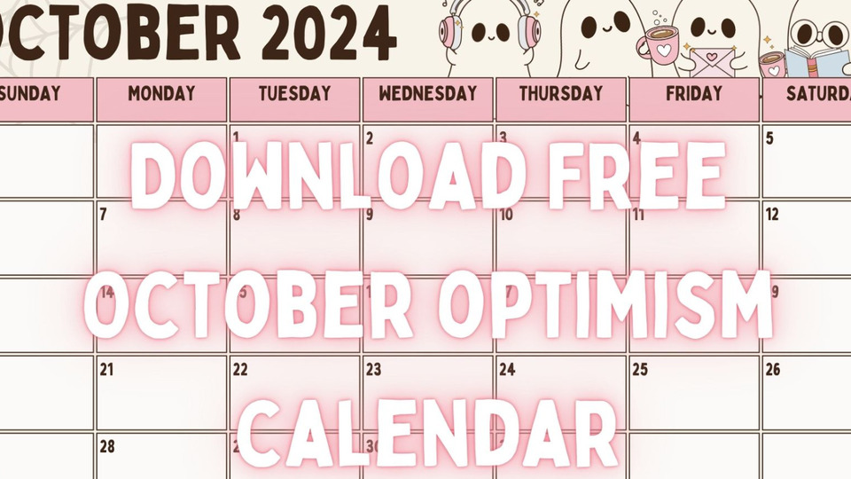 October 2024 Optimism Calendar