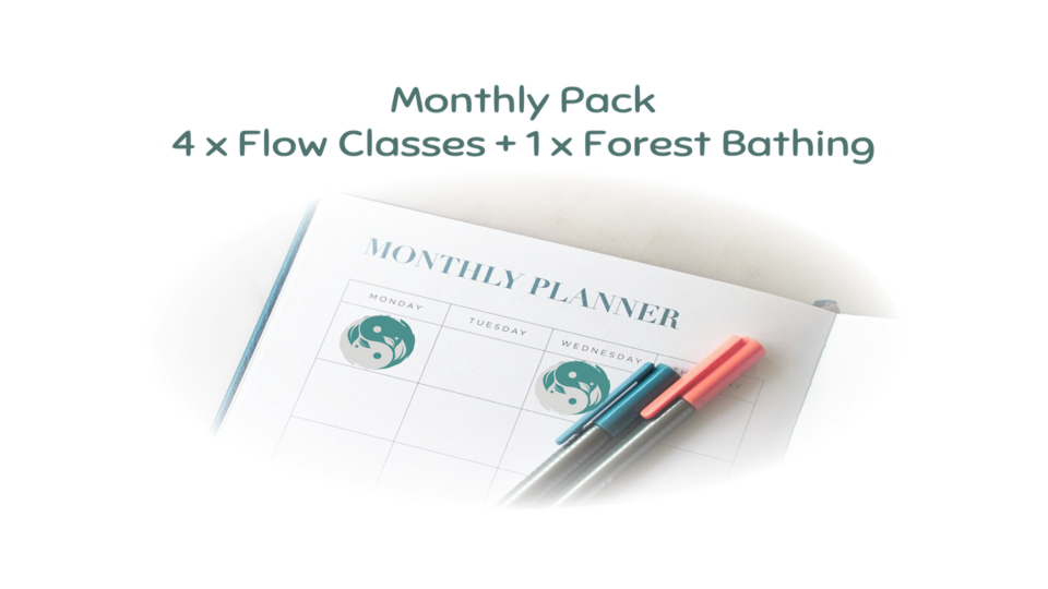 4  Flow Classes & 1 Forest Bathing Pack