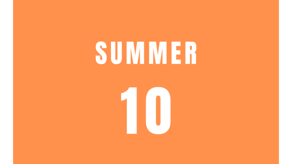 Summer 10 Class pass