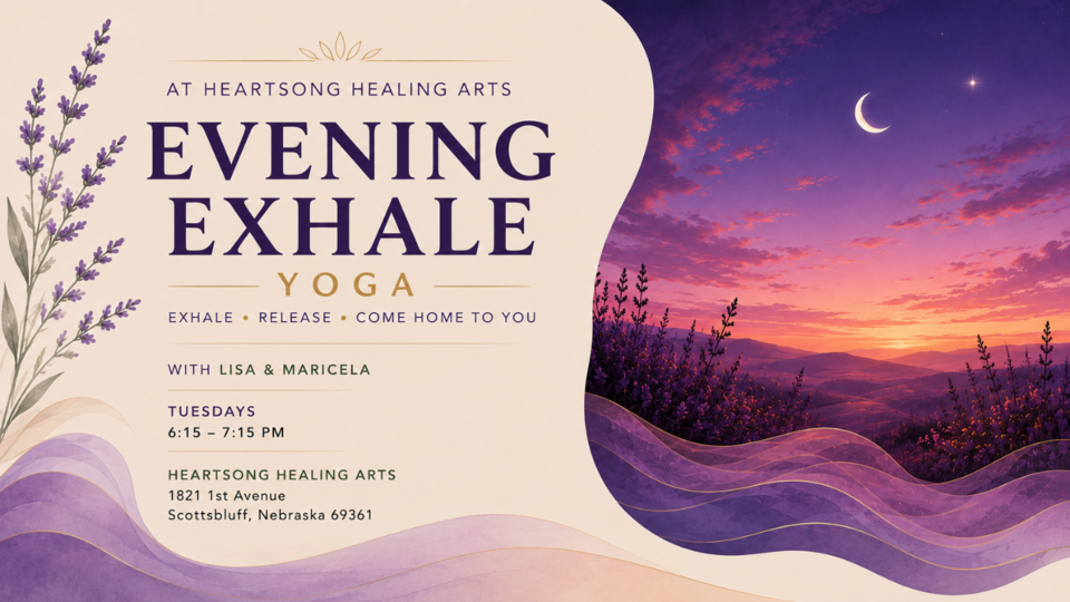 Evening Exhale, Yoga with Lisa or Maricela