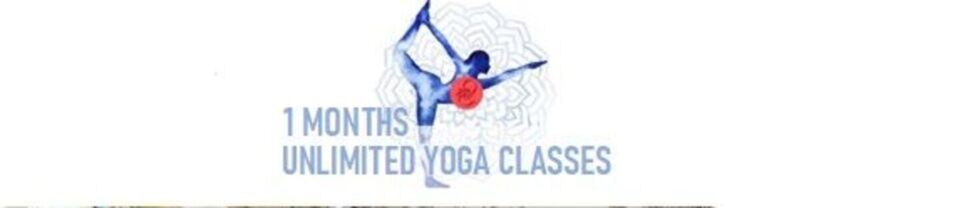 1 Month Unlimited Yoga Classes 