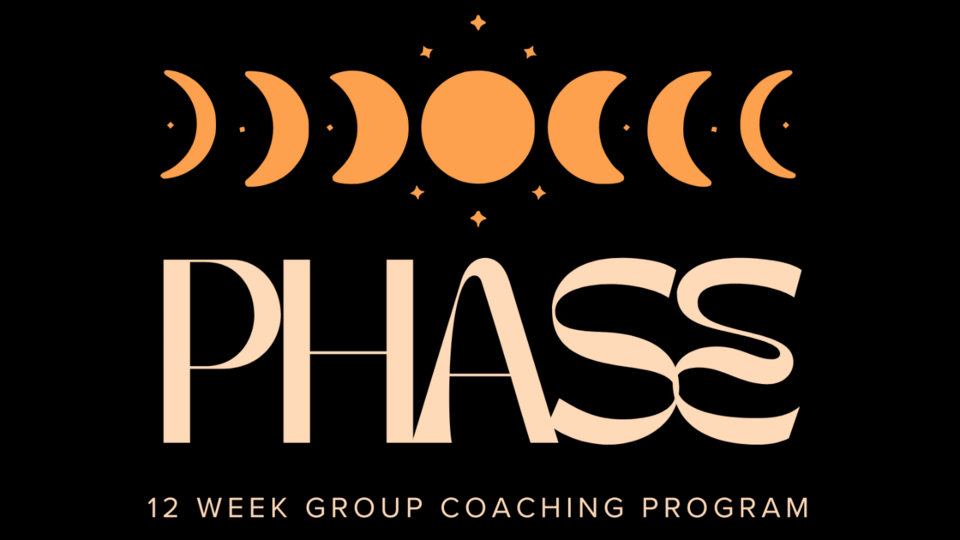 PHASE // 12 Week Coaching Program