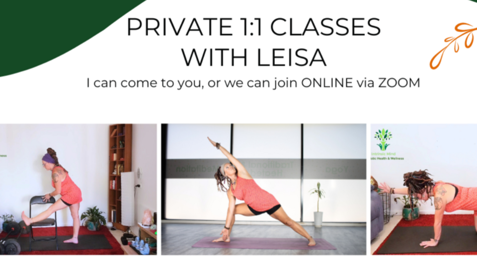 ✨ Private Yoga & Pilates Sessions with Leisa ✨