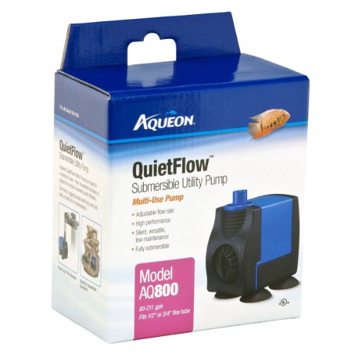 Aqueon QuietFlow Submersible Utility Pump - AQ800 - Pumps