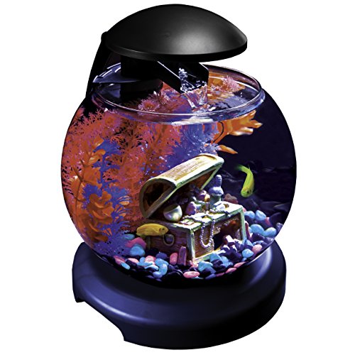 Tetra GloFish Waterfall Globe Aquarium Kit - 1.8 gal - Aquariums ...